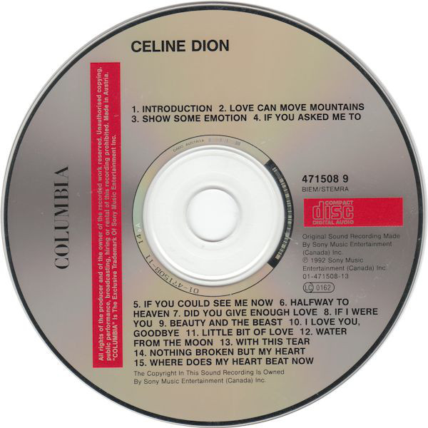 Celine Dion  Celine Dion : CD